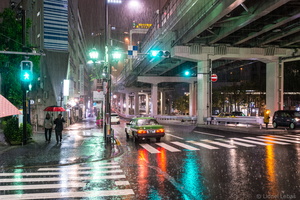 Pluie à Tokyo